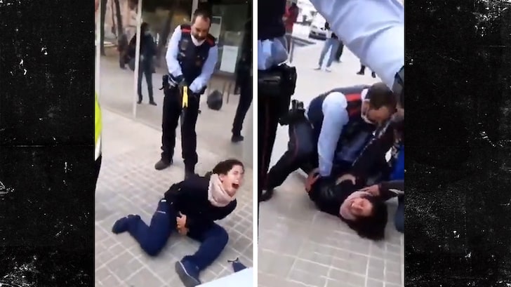 Woman Tased by Cops in Spain, Allegedly Assaulted Medical Staff