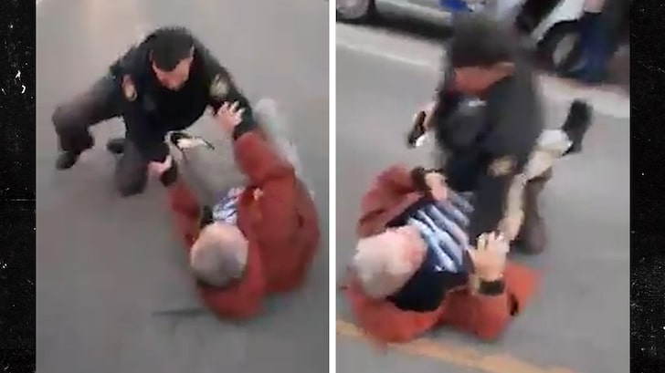 Ohio Cop Wrestles Old Man During Traffic Stop in Crazy Video