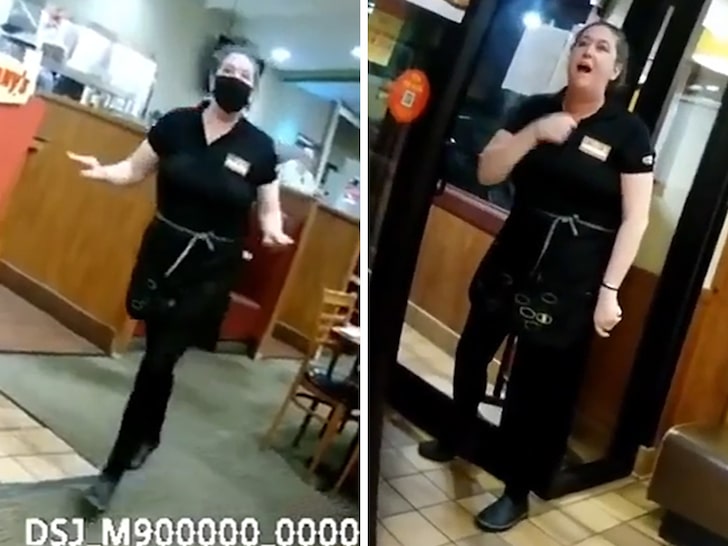 Denny's Server Quits in Anger After Customer Refuses to Wear Mask