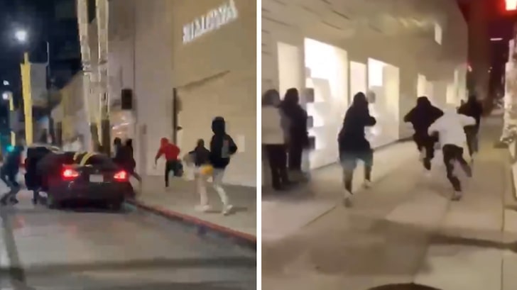 Teens Rob Fendi Store in Beverly Hills, Video Captures Escape Attempt