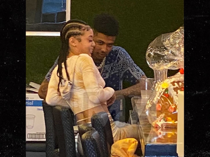 Blueface Gets Cozy with Singer Coi Leray During L.A. Lunch Date