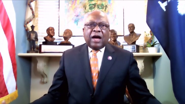 Rep. Jim Clyburn Calls Out GOP Members Attempting to Bring Guns on House Floor