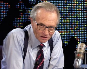 Larry King Made Some Ominous Predictions About Election in Final Interview With TooFab
