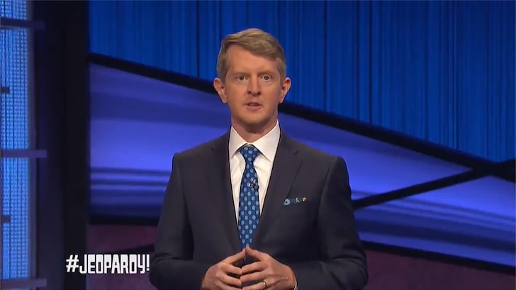 Ken Jennings Pays Tribute to Alex Trebek in First Episode Guest Hosting