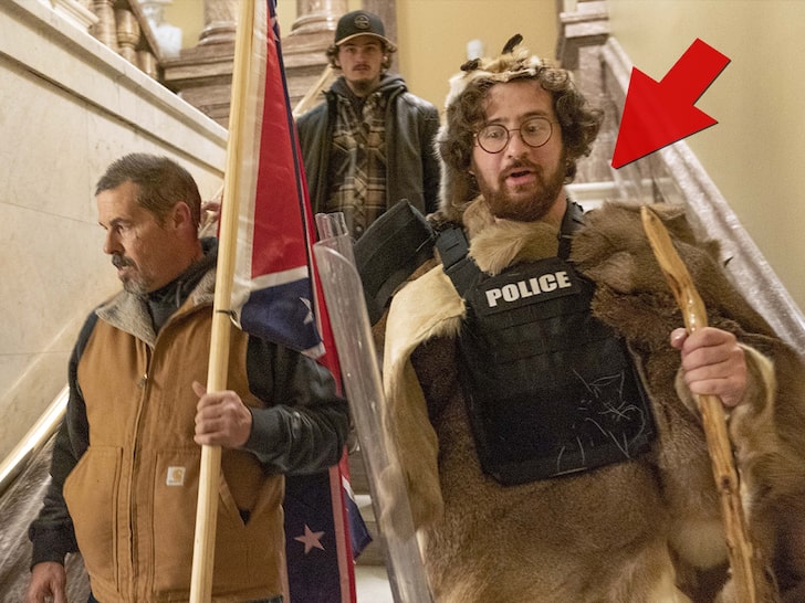 Son of Brooklyn Judge Charged in Capitol Siege, Furry Shield Guy