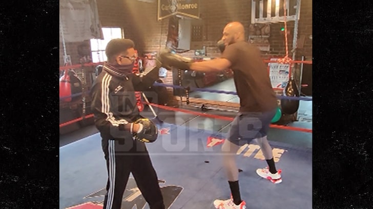 Lamar Odom Crushes Training Sesh Ahead Of Celeb Boxing Fight