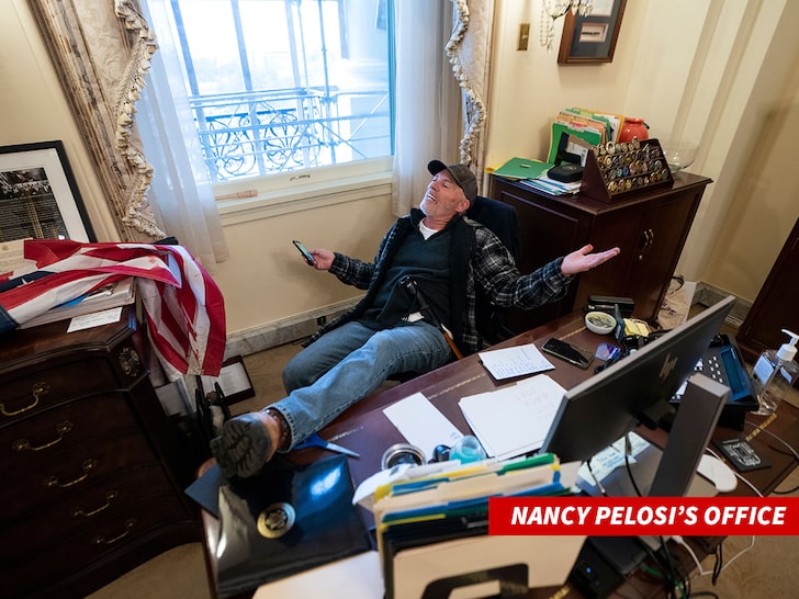 Capitol Rioter Arrested for Taking Over Nancy Pelosi's Office