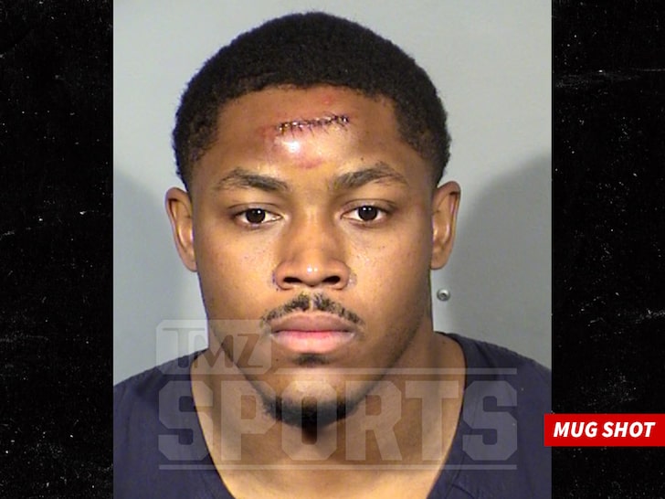 Raiders' Josh Jacobs Sustained Gnarly Forehead Wound In Crash, Mug Shot Shows