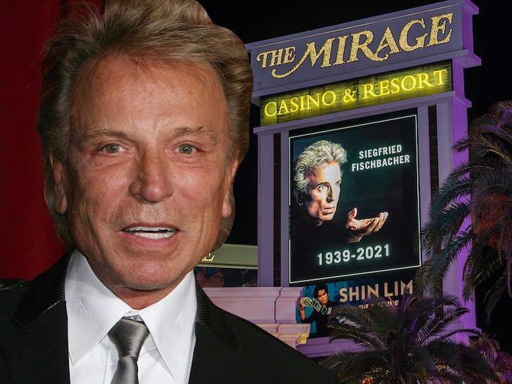 Vegas Strip Pays Tribute to Siegfried Fischbacher Following Death