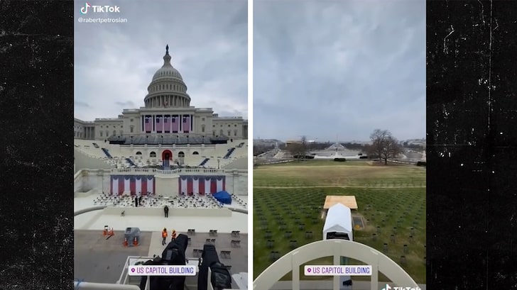 Biden's Inauguration Audience Seating Arrangement Comes Into Full View
