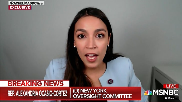 AOC Tells Rachel Maddow She Couldn't Tell Good Cops From the Bad During Capitol Riot