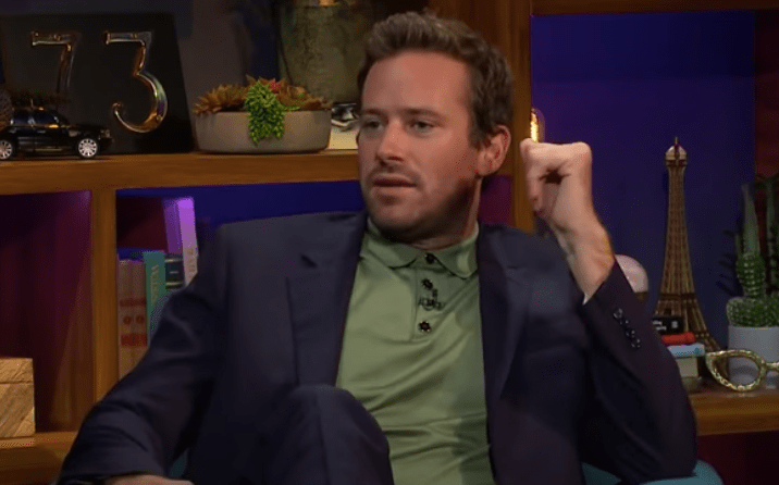Actor Armie Hammer Denies Sexual Cannibal Fantasy Allegations