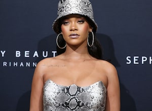 Rihanna Sparks Outrage For Wearing Hindu Pendant in Topless Photo