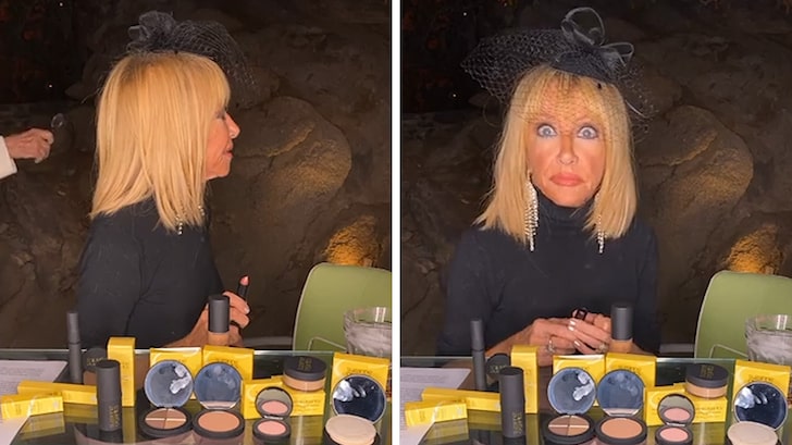 Suzanne Somers' Makeup Live Stream Hijacked by Home Intruder