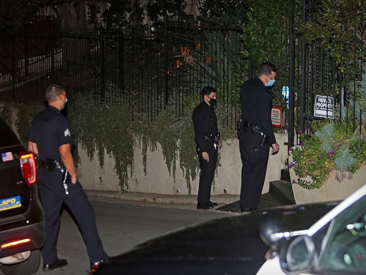 Cops Swarm Marilyn Manson's L.A. Home for Welfare Check
