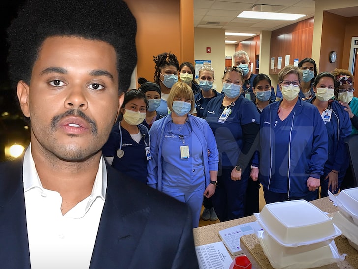The Weeknd Kicks Off Super Bowl Week by Feeding Healthcare Workers
