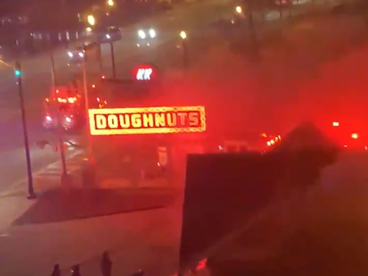 Shaq's Historic Krispy Kreme Shop 'Gutted' In Massive Fire, Vows to 'Bounce Back'