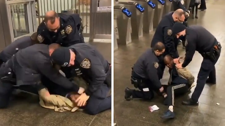 New York Transit Cop Repeatedly Punches Violent Suspect in the Face
