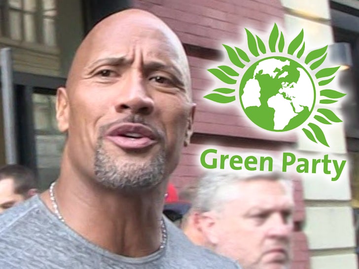 Green Party Says The Rock Not Tough Enough to Be Its Presidential Candidate