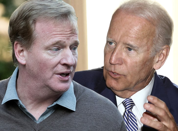Roger Goodell Urges Joe Biden To Use NFL Stadiums As COVID Vaccine Sites