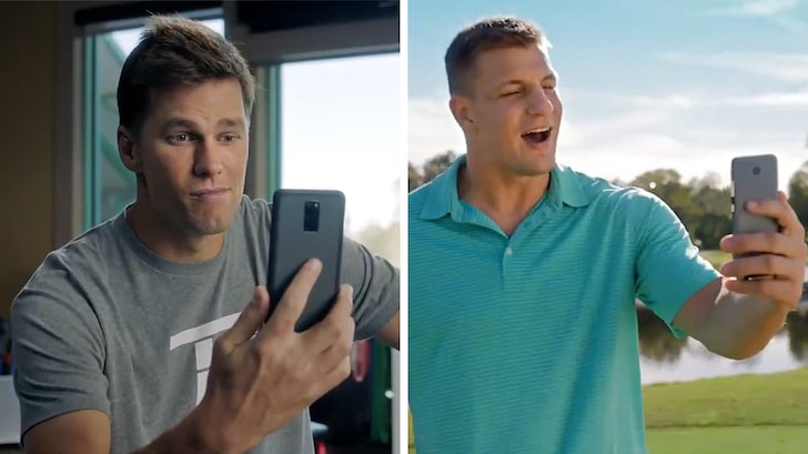 Brady & Gronk Star in Funny T-Mobile Super Bowl Commercial