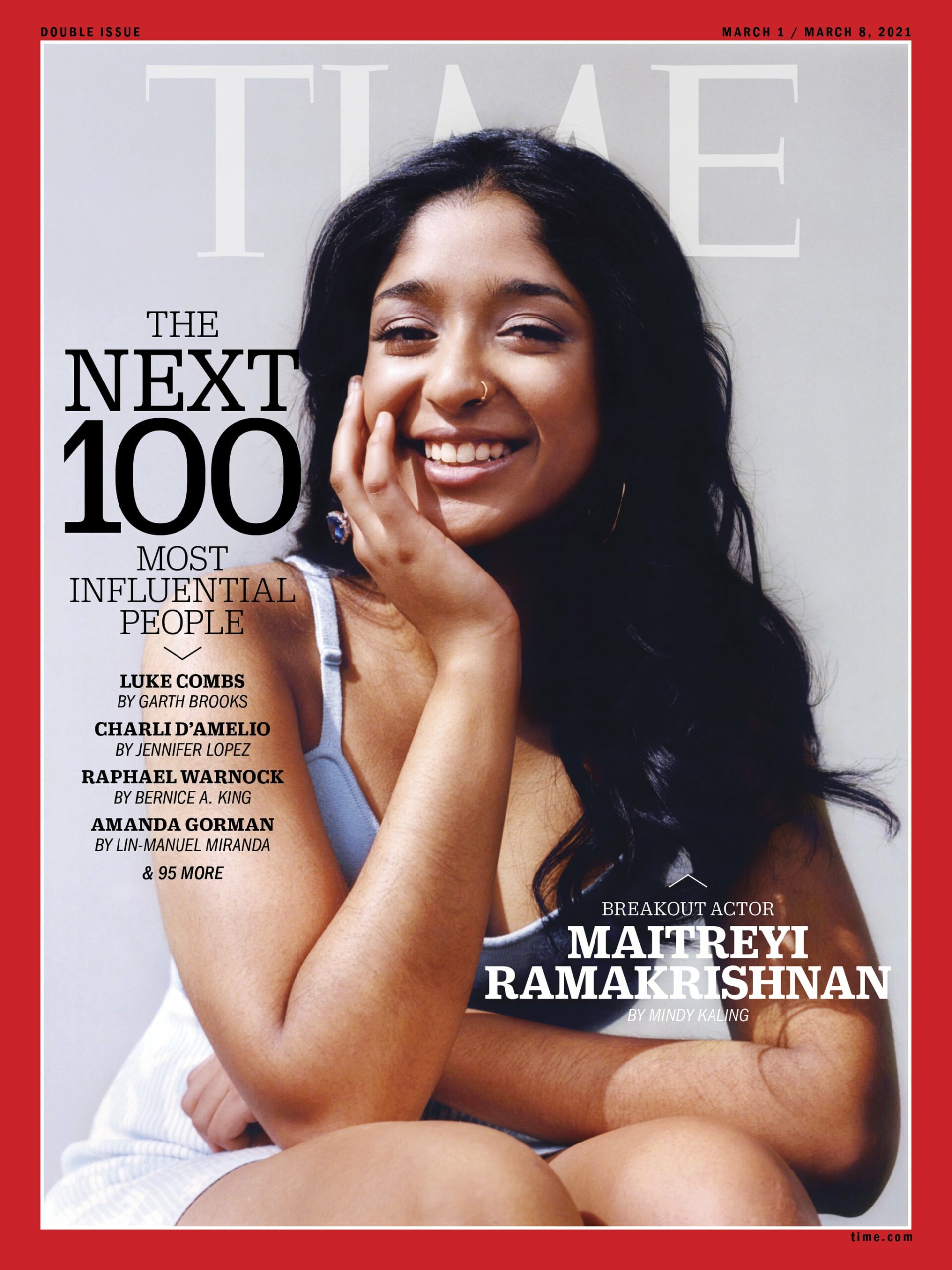 Maitreyi Ramakrishnan on the 2021 Time 100 Next Cover