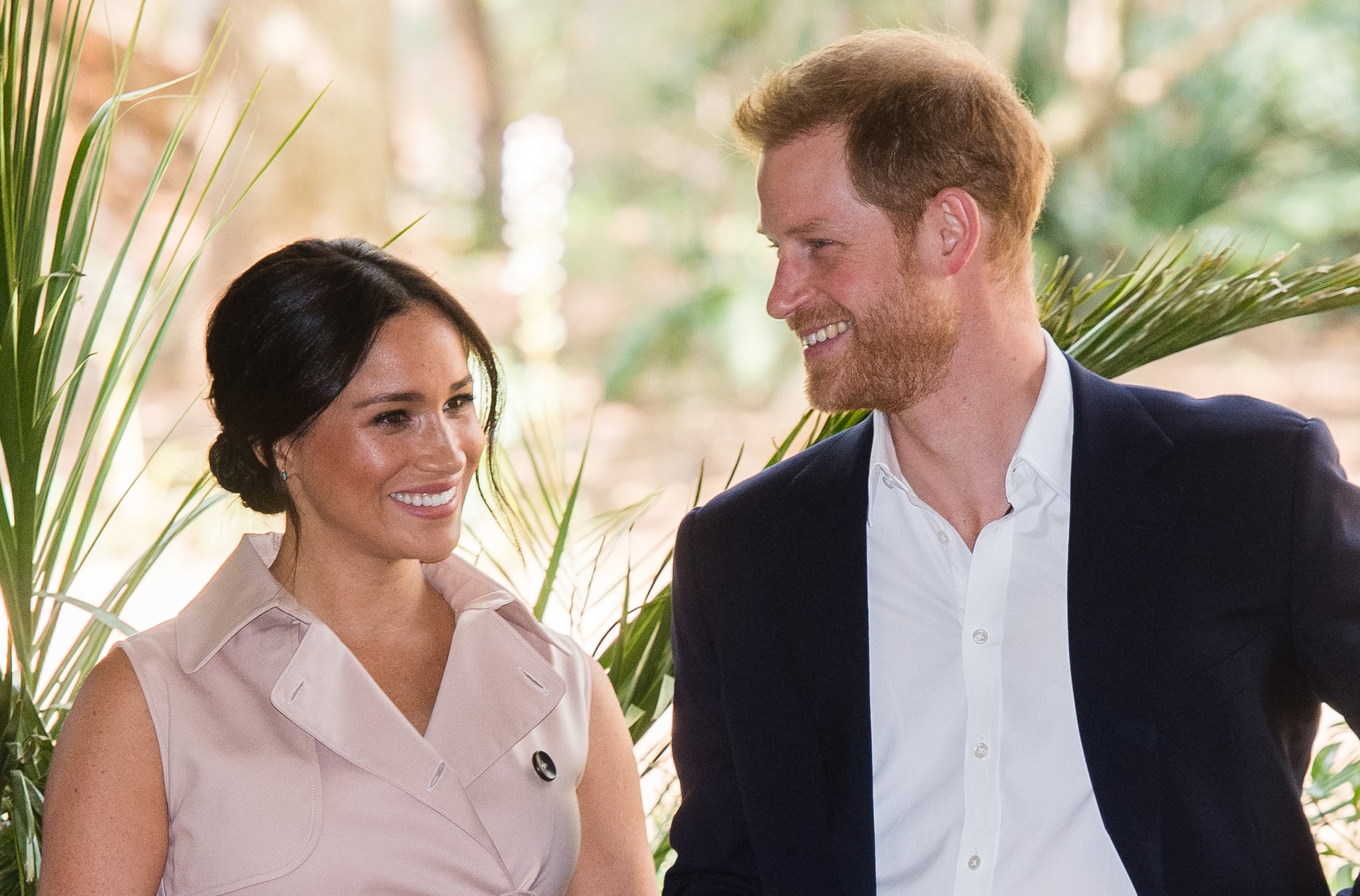 JJOHANNESBURG, SOUTH AFRICA - OCTOBER 02: Prince Harry, Duke of Sussex and Meghan, Duchess of Sussex visit the British High Commissioner's residence to attend an afternoon reception to celebrate the UK and South Africa's important business and investment relationship, looking ahead to the Africa Investment Summit the UK will host in 2020. This is part of the Duke and Duchess of Sussex's royal tour to South Africa. on October 02, 2019 in Johannesburg, South Africa. (Photo by Samir Hussein/WireImage)