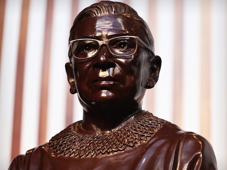 Ruth Bader Ginsburg Honored with Statue during Women's History Month