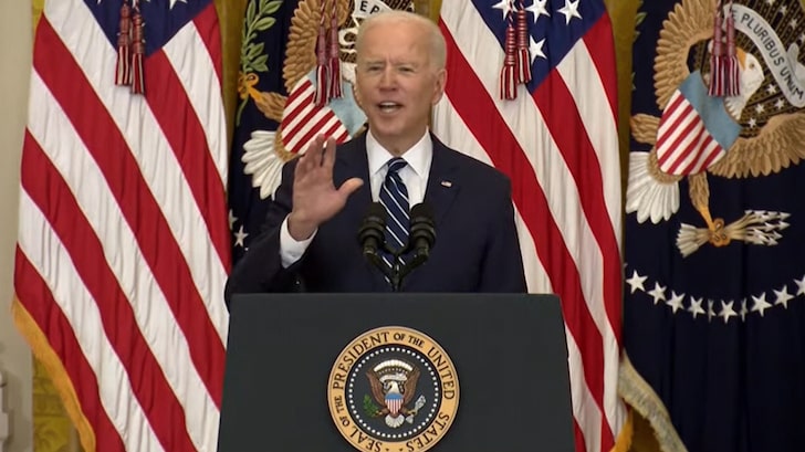 President Biden Says He Plans to Run for Reelection with VP Harris