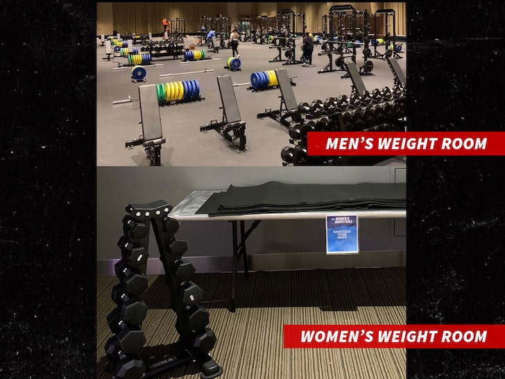 NCAA Blames Crappy Women's Tourney Weight Room On Space, Players Call B.S.
