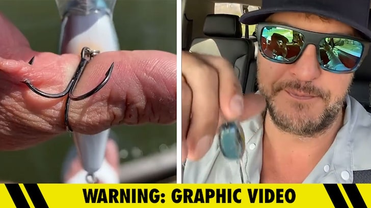 Luke Bryan Hooks His Own Hand in Gruesome Fishing Accident