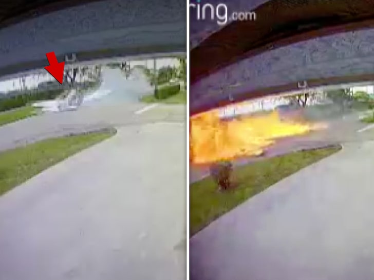 Ring Video Shows Plane Crashing into Car, Killing 3 People