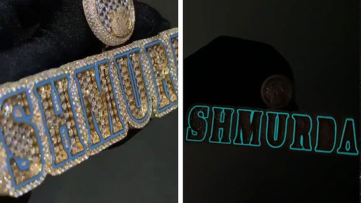 Bobby Shmurda Cops Diamond Pendant that Glows in the Dark