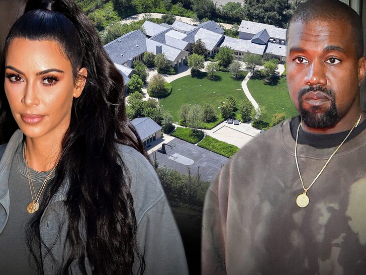 Kim Kardashian to Get Hidden Hills Mansion in Divorce, Best for the Kids