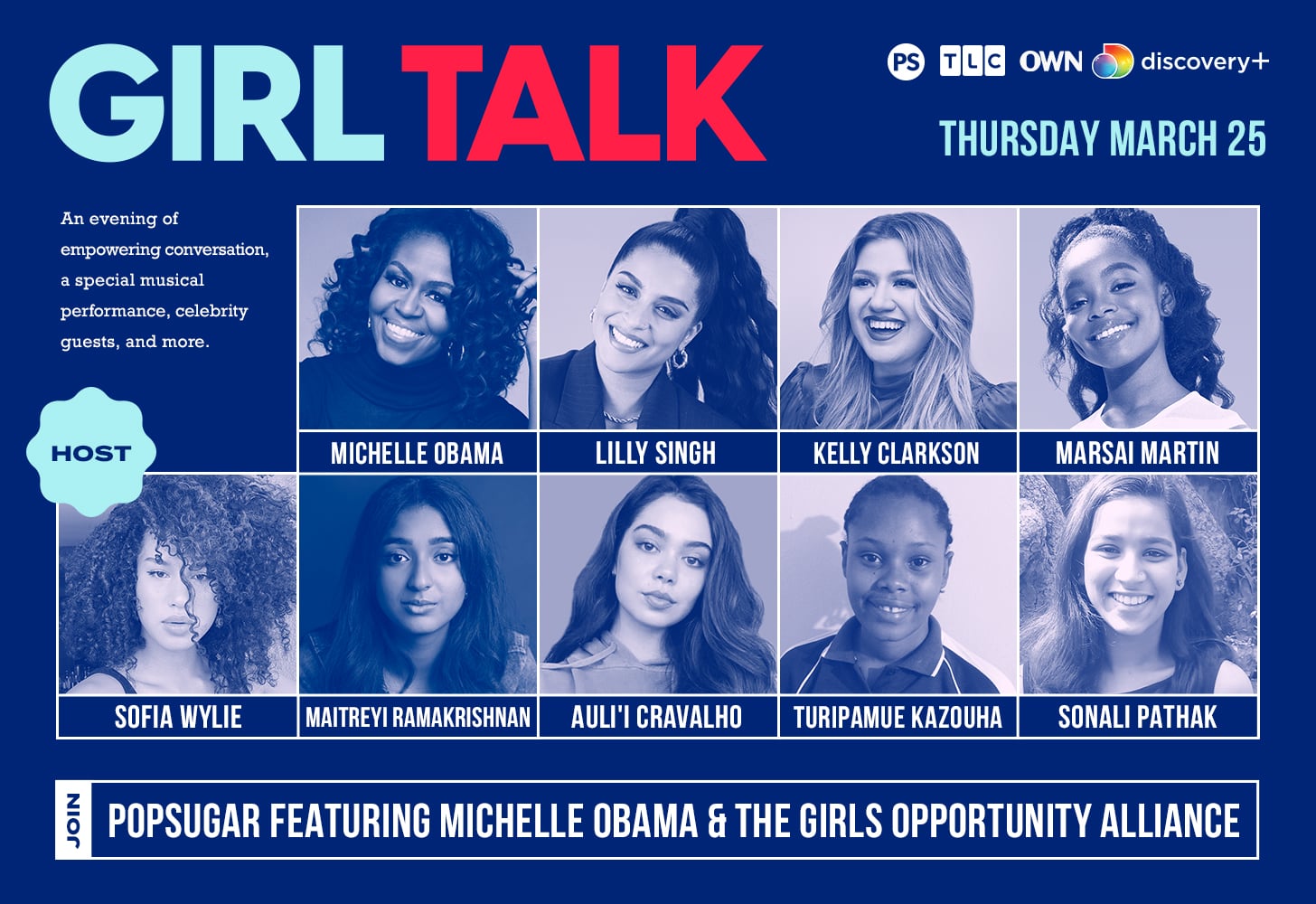 Check Out the Lineup For POPSUGAR's Girl Talk Event