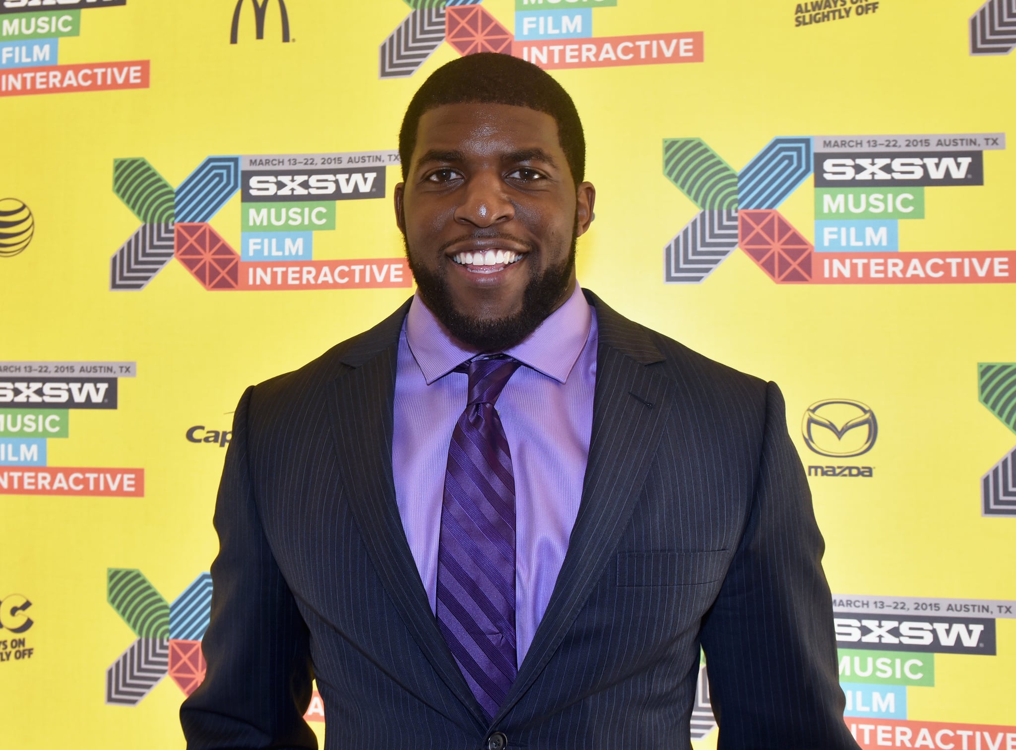 AUSTIN, TX - MARCH 13:  NFL player Emmanuel Acho attends 'Problem Solvers: Compensating College Athletes for Their Likeness' during the 2015 SXSW Music, Film + Interactive Festival at Four Seasons Hotel on March 13, 2015 in Austin, Texas.  (Photo by Amy E. Price/Getty Images for SXSW)