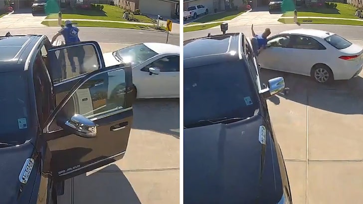 Driver Distracted by Self-Help Book Plows into Driveway, Striking Homeowner