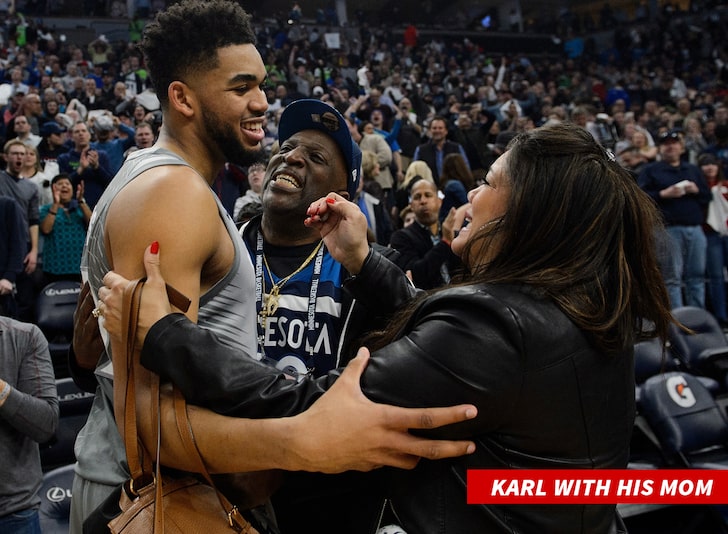 Karl-Anthony Towns Gets COVID Vaccine One Year After Mom's Death