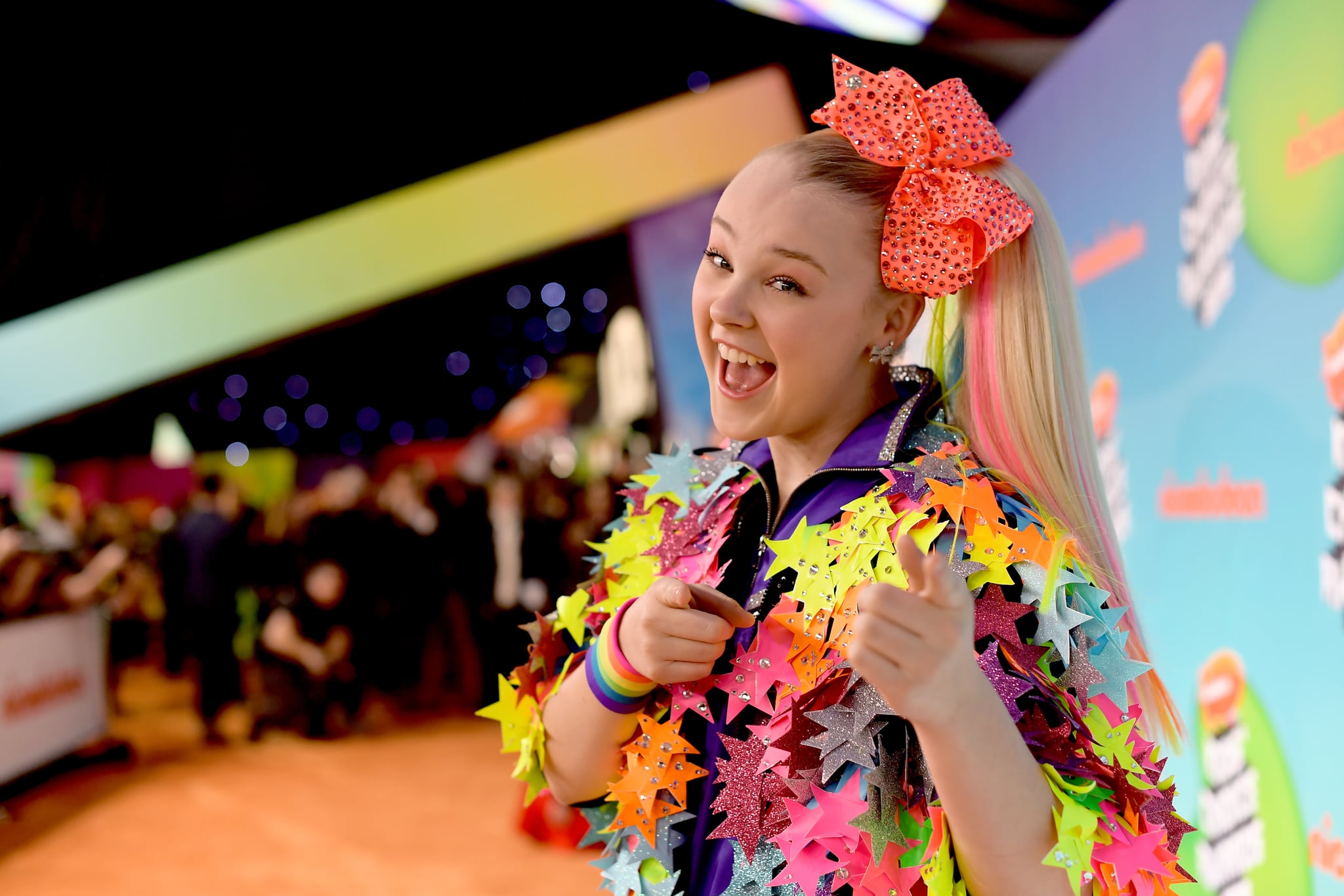 LOS ANGELES, CA - MARCH 23:  JoJo Siwa attends Nickelodeon's 2019 Kids' Choice Awards at Galen Center on March 23, 2019 in Los Angeles, California.  (Photo by Matt Winkelmeyer/Getty Images)
