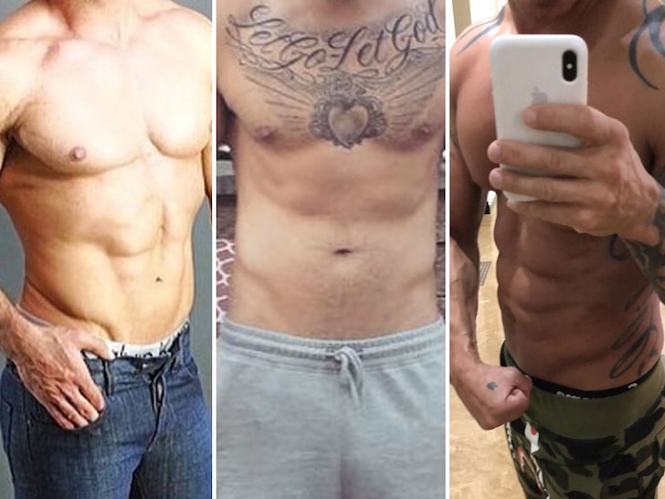 'Jersey Shore' Ripped Bods -- Guess Who!