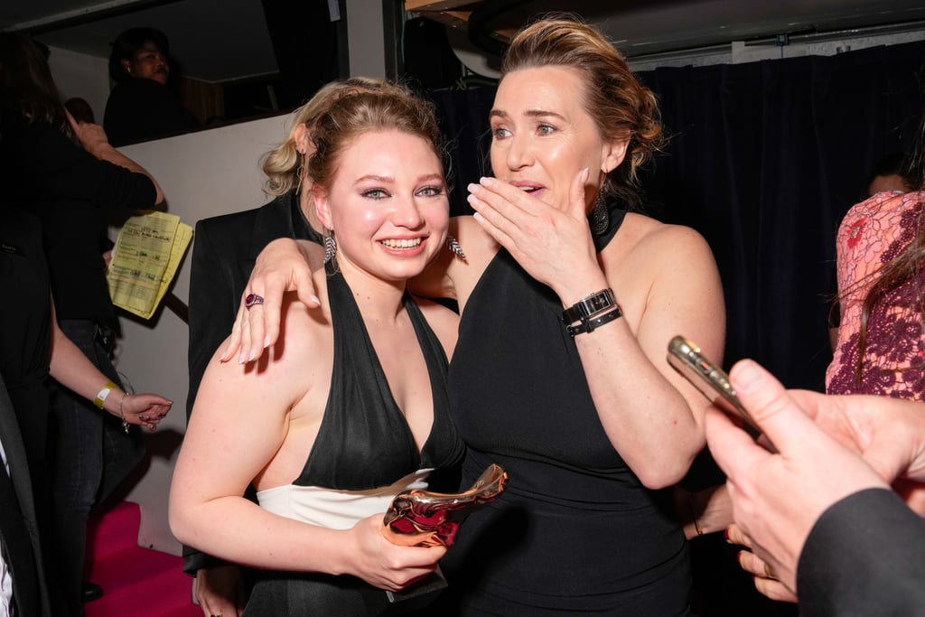 May 14: Kate Winslet and Mia Therapleton