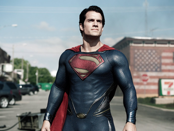 Henry Cavill, as Superman