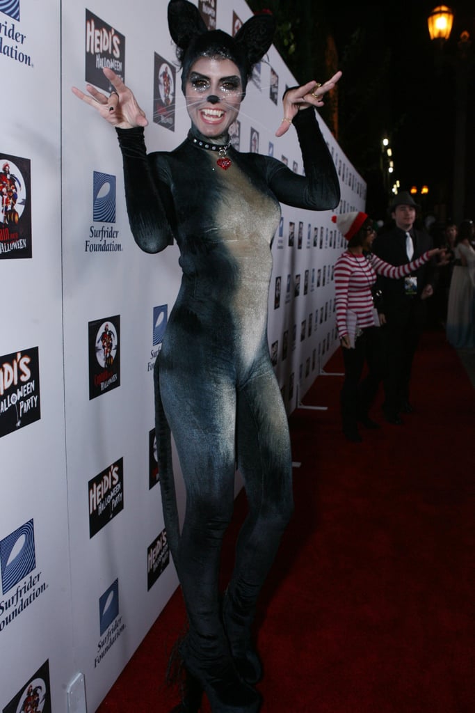Heidi Klum's 2007 Halloween Costume: Cat