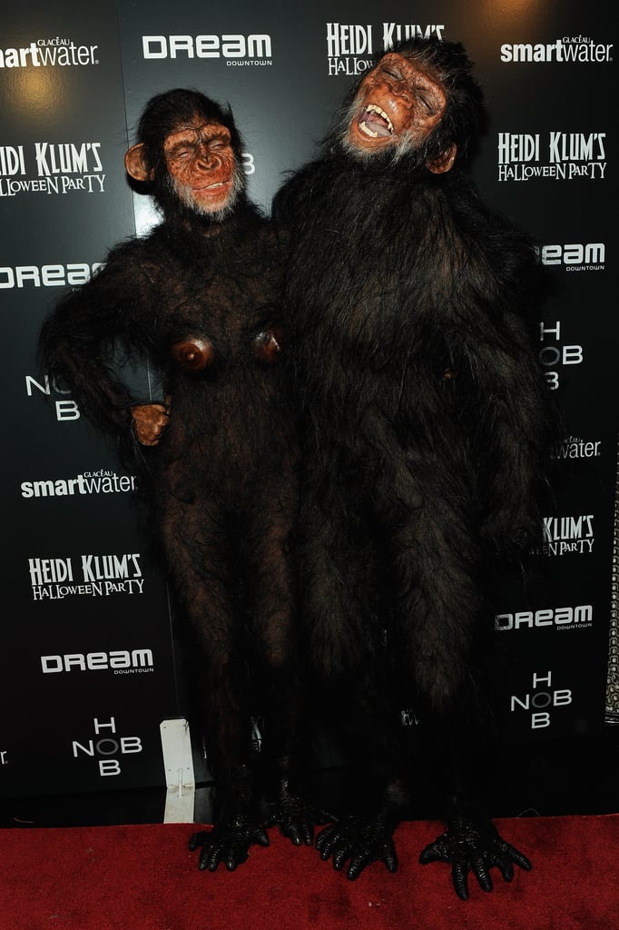 Heidi Klum's 2011 Halloween Costume: Monkey