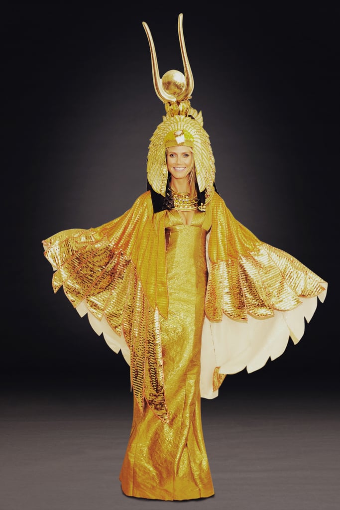 Heidi Klum's 2012 Halloween Costume: Cleopatra