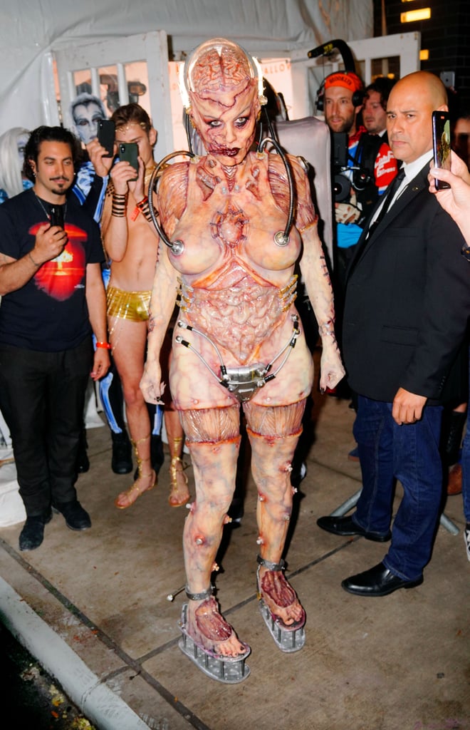 Heidi Klum's 2019 Halloween Costume: Scary Alien