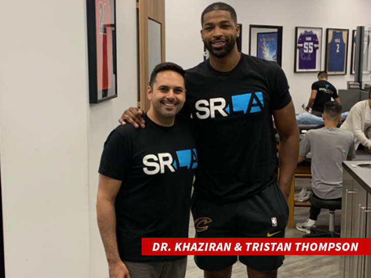 Dr. Khaziran & Tristan Thompson