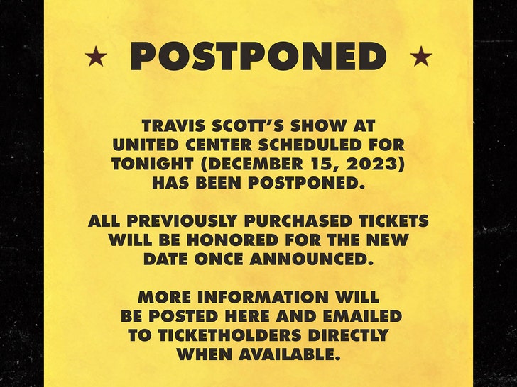 travis scott concert postponed