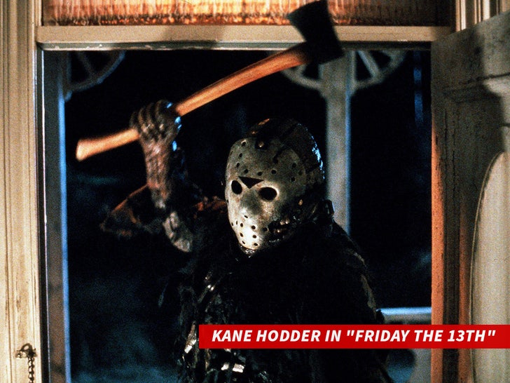 Kane Hodder in Friday the 13th