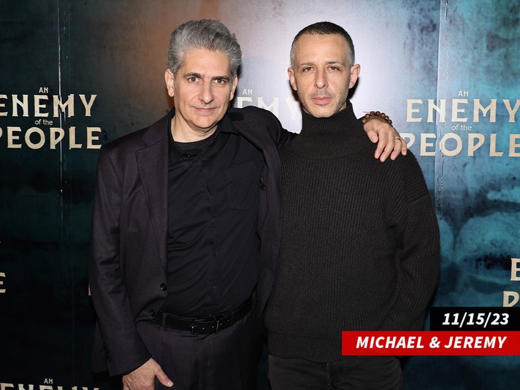 Michael Imperioli and Jeremy Strong